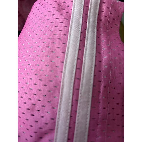 Barbie Malibu Women’s Cropped Football #59 Shirt Jersey Size Large Pink - Picture 6 of 10